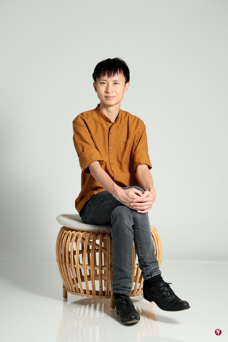 视觉艺术家、作家何锐安活跃于当代艺术、电影、表演和理论互涉的领域。（龙国雄摄）