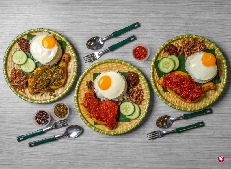 两年列入《米其林指南》的Nasi Lemak Ayam Taliwang开在Jurassic Nest。（食厅提供）
