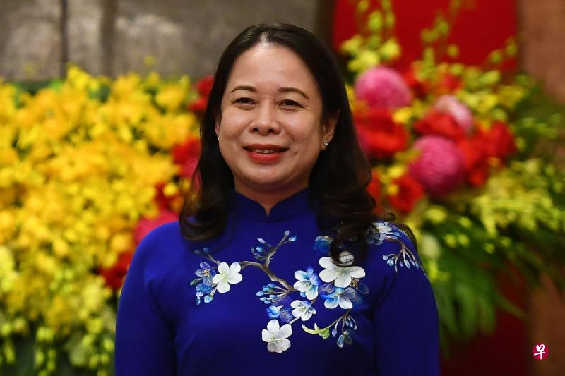 武氏映春是现任国家副主席，如果党内各派系无法达成共识，她可能成为折衷的国家主席人选。（法新社）