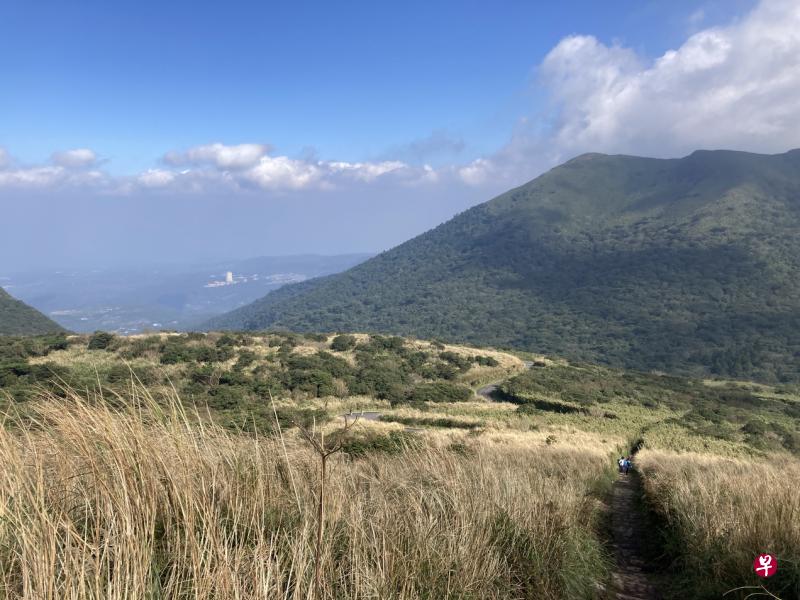 台湾阳明山鞍部步道。（赵琬仪摄）