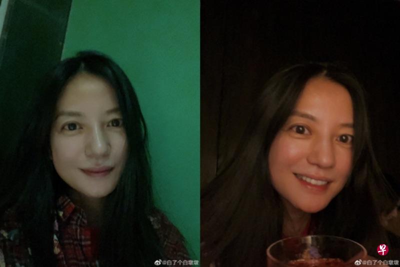 从荧幕前消失多时的赵薇晒自拍照和录了一段语音向粉丝问候。（互联网）
