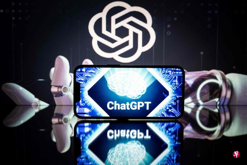 ChatGPT除了聊天，还能创作，如电脑编码、大学生水平的论文、诗歌以及笑话等。（法新社）