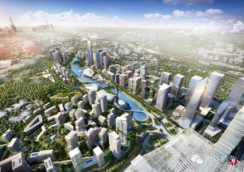 马来西亚城项目效果图。（网络图）