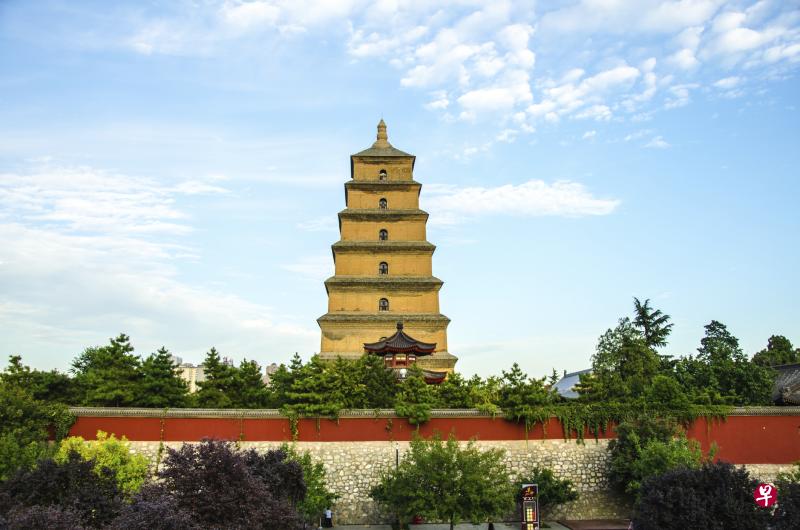 大雁塔又名慈恩寺塔，是西安市内著名古迹及标志性建筑。（Istock Photo 图）