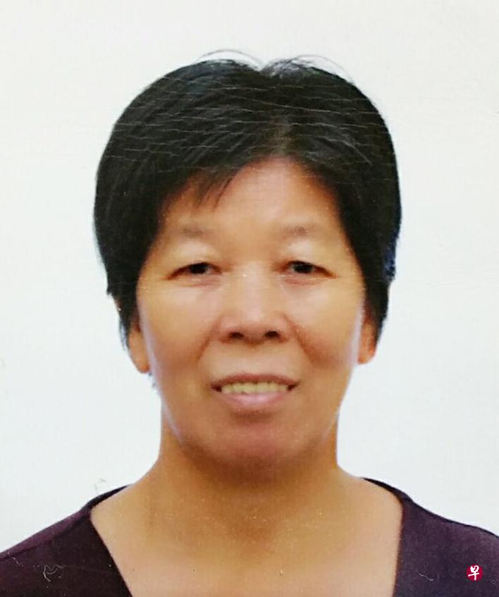 不幸惨死水泥车轮下的林水玉。（吴伟国摄）