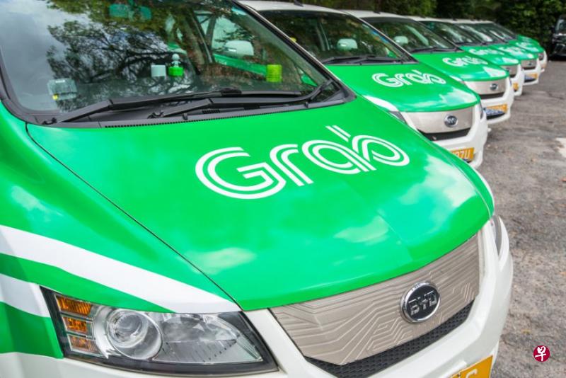 Grab对一名滥用电召服务SMRT德士司机下达“终身禁令”。（档案照）