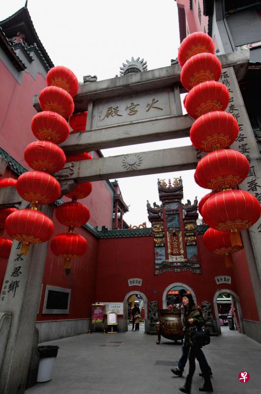 火宫殿最具长沙特色。（王远昌摄）