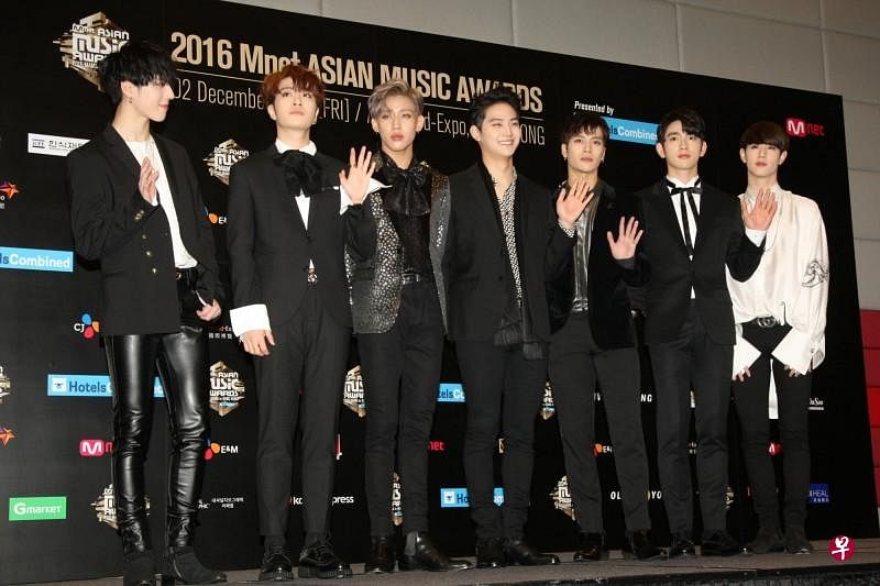 拥有多国籍成员的GOT7，在香港呼声高。（星岛日报图）