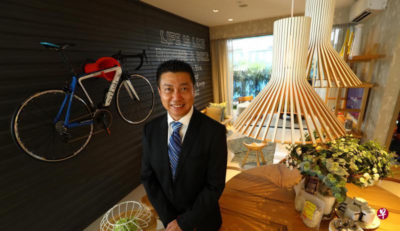 许庆祥多年前提出“打造城市，建立梦想”策略，积极推行业务多元化，加快发展极具特色的房地产项目，最新推出的西林苑，是本地第一个以脚踏车为主题的住宅项目。（陈来福摄）