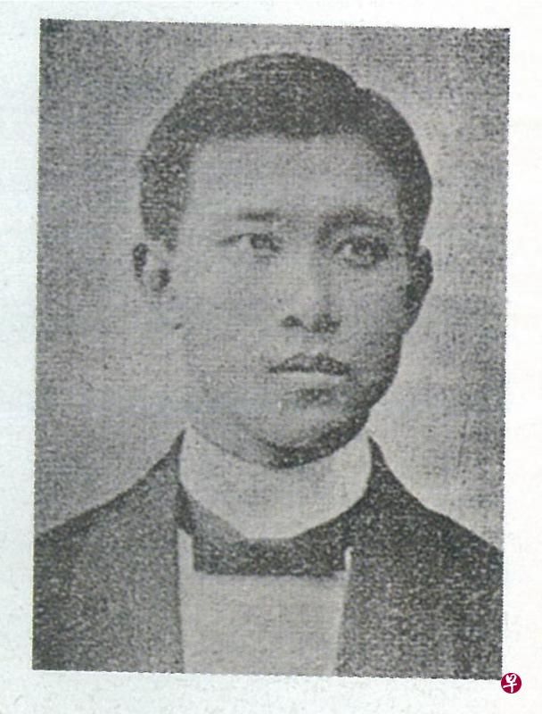 康沃尔乐团义务秘书许云德肖像 （照片来源：Singapore 500 Early Postcards）