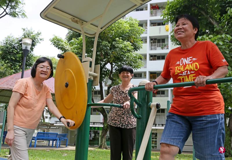 （左起）徐爱娟、 连慧珍及杨淑英都 参加了BiTPAL， 并从中获益。
