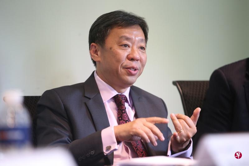 耶鲁—国大学院执行副校长（学术事务）陈大荣教授将升任校长。（何家俊摄）