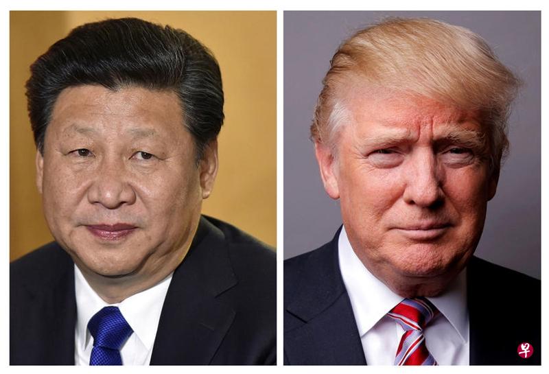 中国国家主席习近平（左）4月6日至7日将到访美国佛罗里达州马阿拉哥庄园，与美国总统特朗普会晤。（路透社）
