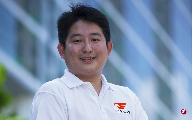 Pegaxis公司首席营运总监及联合创办人林俊融：建立信任是经营成功的关键。（曾道明摄）