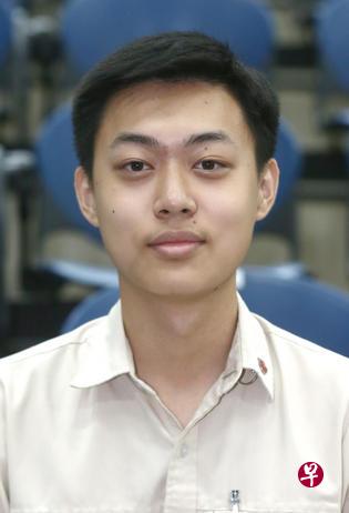 陈如䶮，17岁华侨中学。（受访者提供）