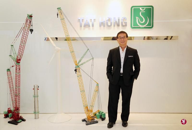 黄山忠在采访中多次提到，新加坡企业要去参与“一带一路”沿线项目竞争，特别是与中国企业相比，要靠“软件”取胜。（陈福洲摄）