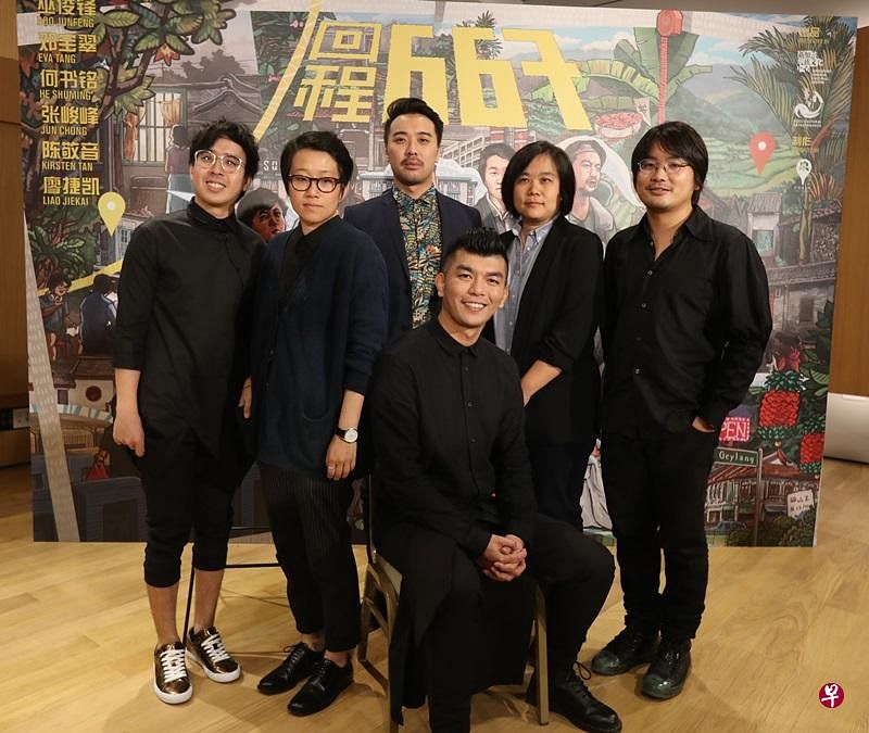 由5部短片组成的本地电影《回程667》，分别用了广东话、潮州、福建、海南与客家话的台词。陈子谦透露：“方言多达95%。”