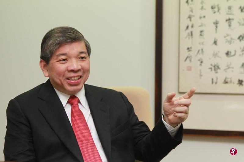 新加坡工商联合总会主席张松声。（新加坡报业控股）