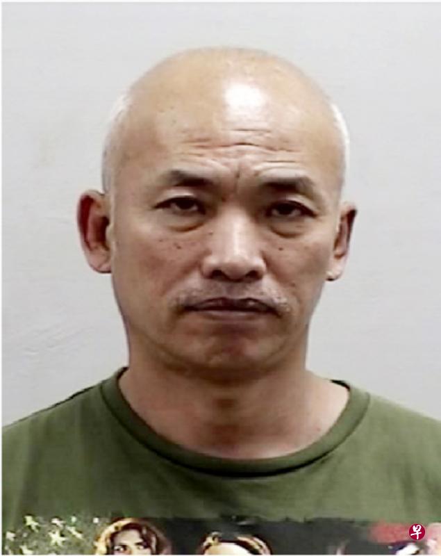 被告陈来贤听到自己被判死刑时神情镇定。（警方提供）