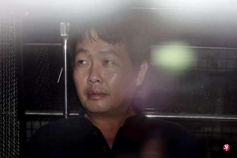 被逮捕的第三人（图＼海峡时报）