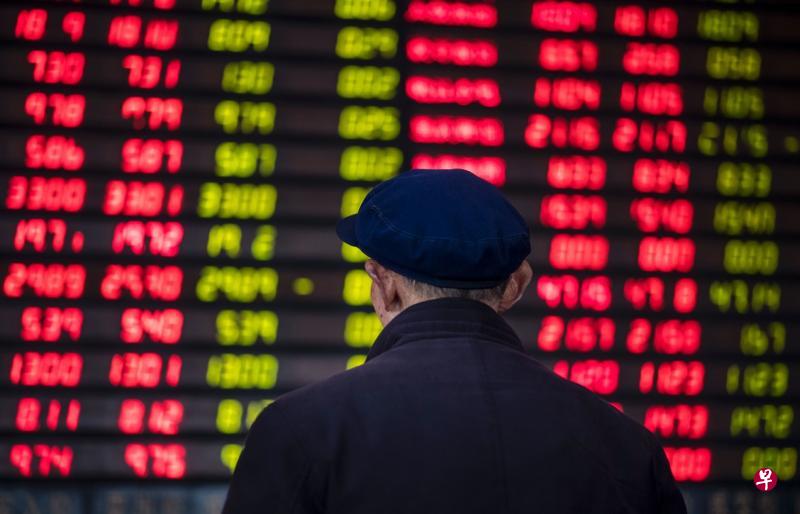 中国股市在2017年第二季度增长6.0％。（法新社）