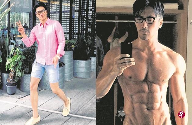 50岁的陈传多八块腹肌、人鱼线、子弹肌通通有。（取自instagram）