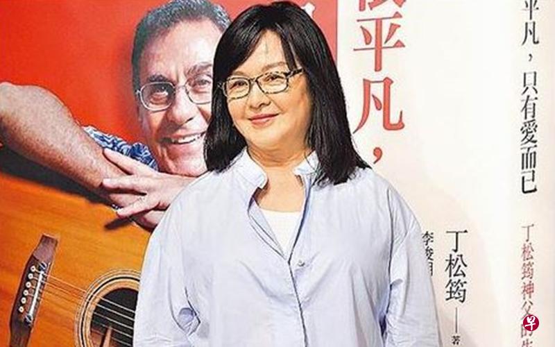 台湾媒体刊登了一张“一代艳姬”崔苔菁的近照。（互联网）