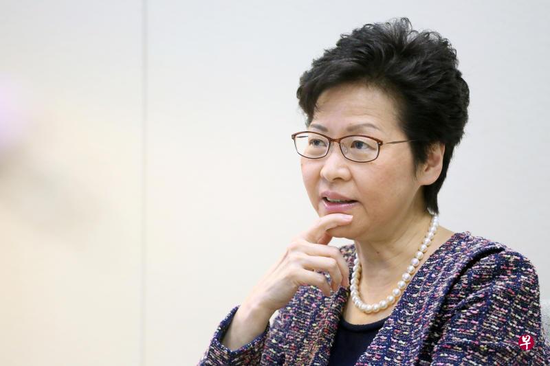 香港特首林郑月娥（档案照）