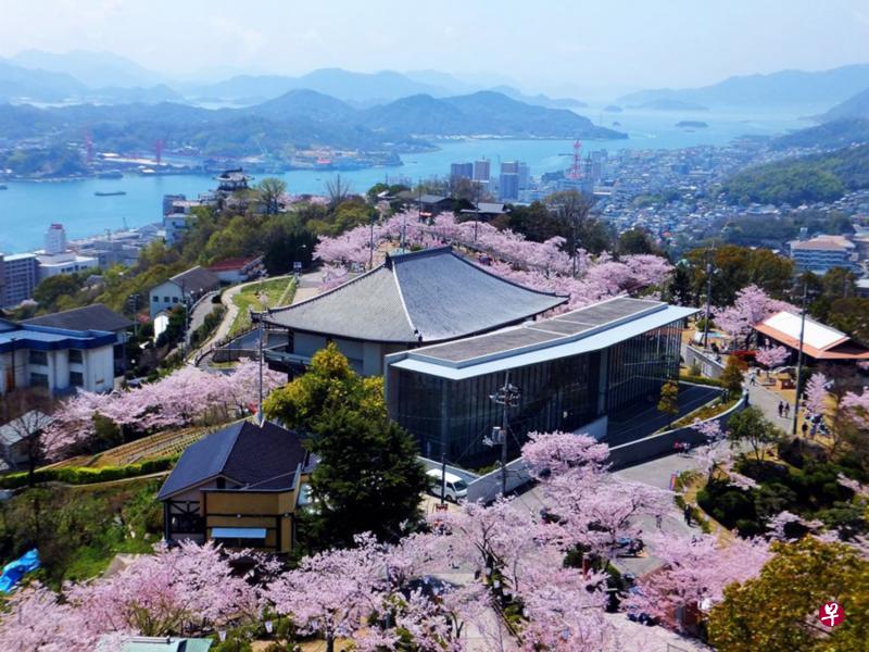 广岛漂亮的千山寺公园。（康泰旅行社图片）
