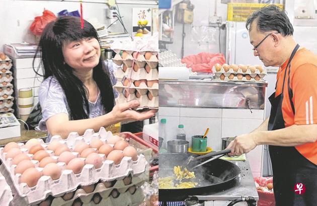 马国鸡蛋供不应求，本地出售的鸡蛋不到两周已起价三次；熟食摊贩表示，鸡蛋起价暂时还承担得起。