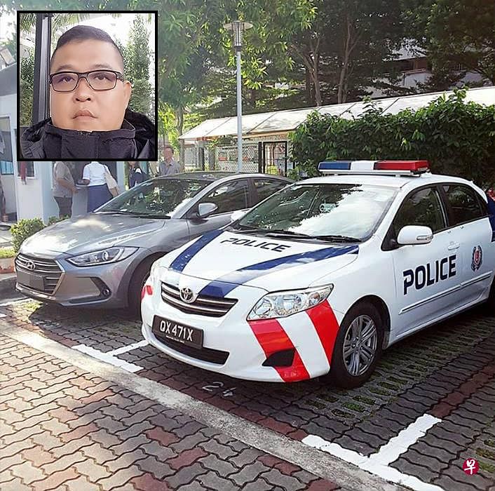 指女儿遭同班男同学霸凌，白福元（小图）愤而到学校报警处理。（取自面簿）