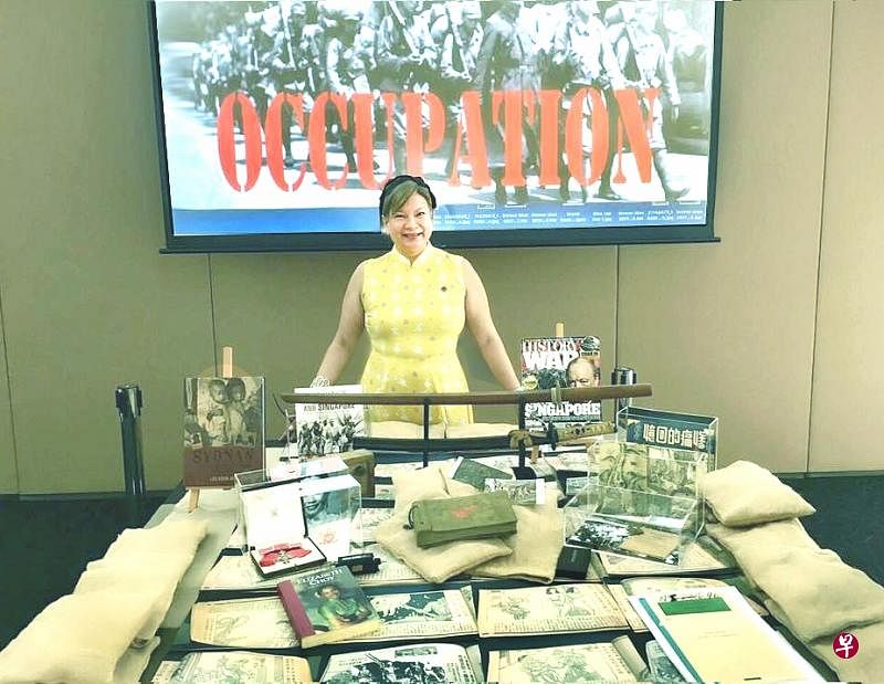 抗日女英雄蔡杨素梅的外侄孙女凯伦，将在星期天（10月29日）举办讲座，分享蔡杨素梅的生平事迹。（受访者提供）