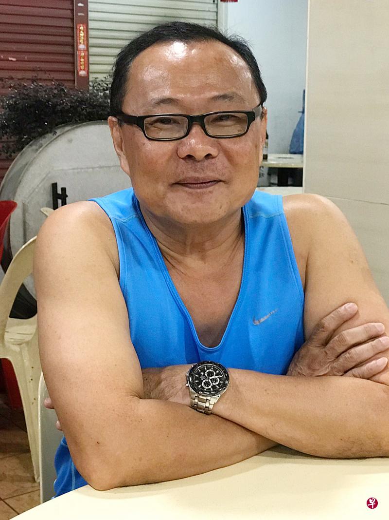好心德士司机谢金顺。（受访者提供）