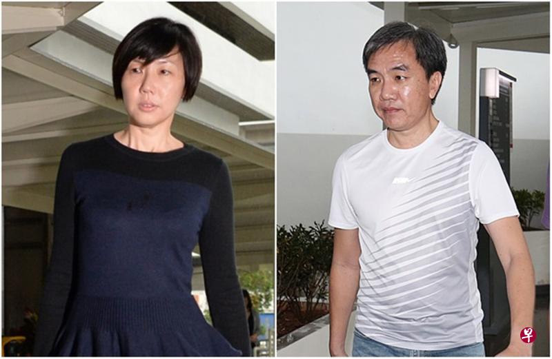 左：今年4月21日，陈绍云到国家法院报到，准备入狱，她当时剪了一头清爽短发，身穿深色上衣和牛仔裤，眼眶泛红。（档案照）右：林岭恒已完成超过一半的刑期，接下来可能有望回家服完剩余刑期。（档案照）