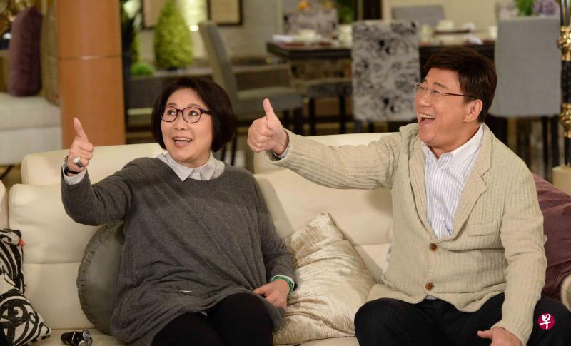 李司棋与夏雨在《溏心风暴3》中再次演夫妻。（TVB提供）