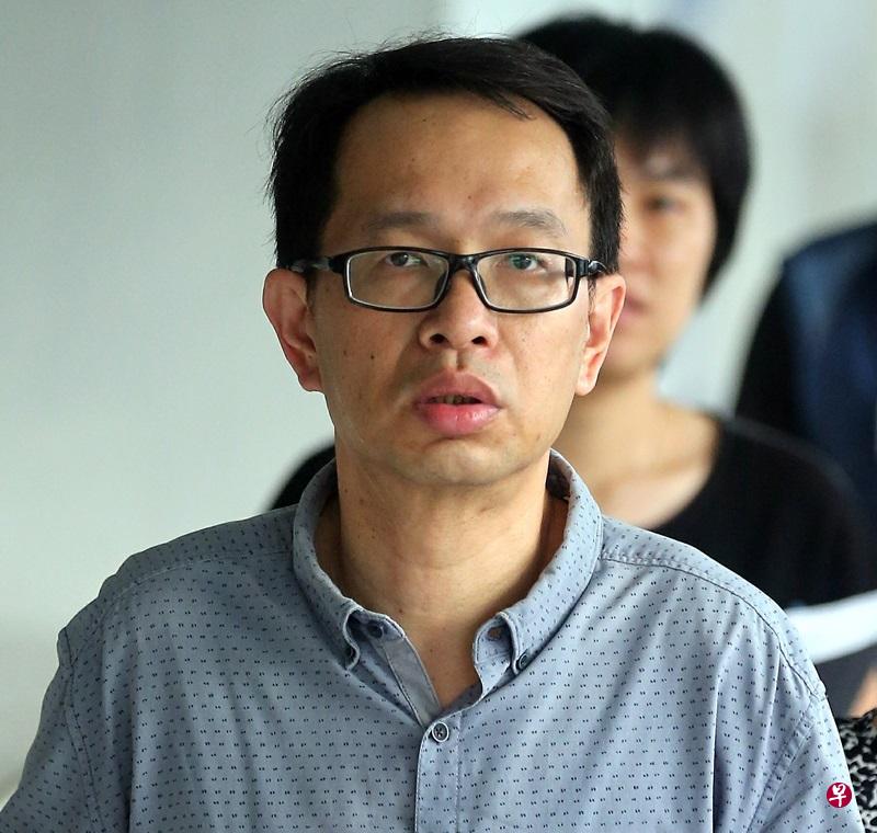 被告罗德坤撞了人不停车，还死不认罪，被判入狱吊牌。（海峡时报）