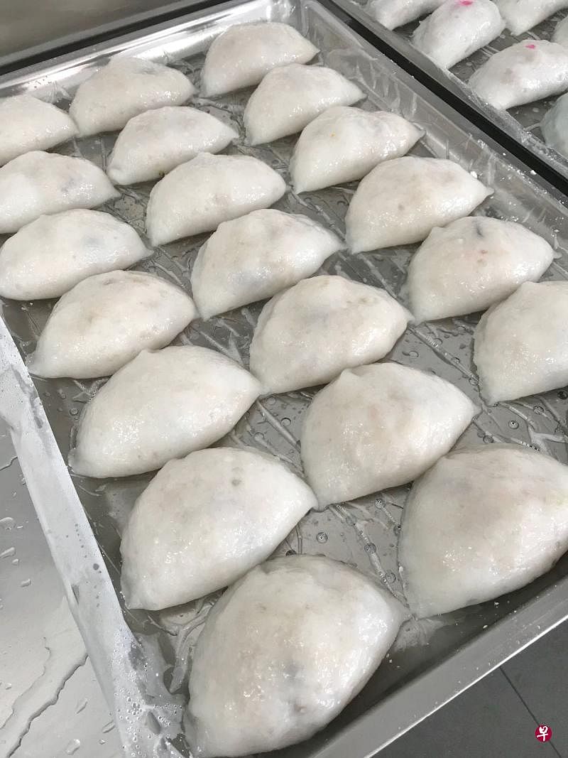 阿姨粿点最受欢迎的笋粿。（受访者提供）