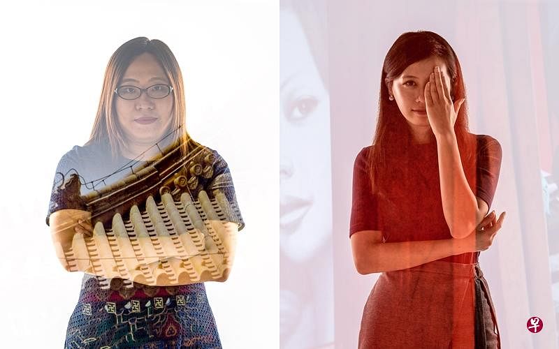 黄伟曼（联合早报／联合晚报新闻中心特稿组记者）与袁昕（海峡时报政治专线记者）。
