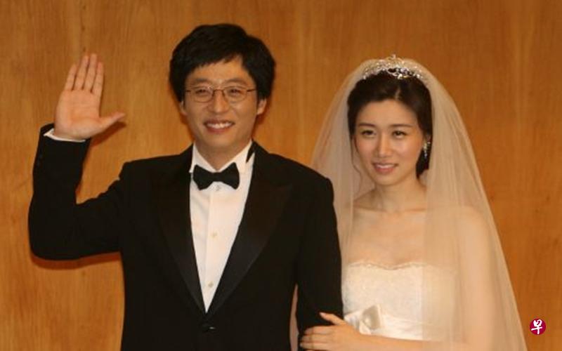 刘在石老婆怀上了第二胎，感到十分开心。（互联网）