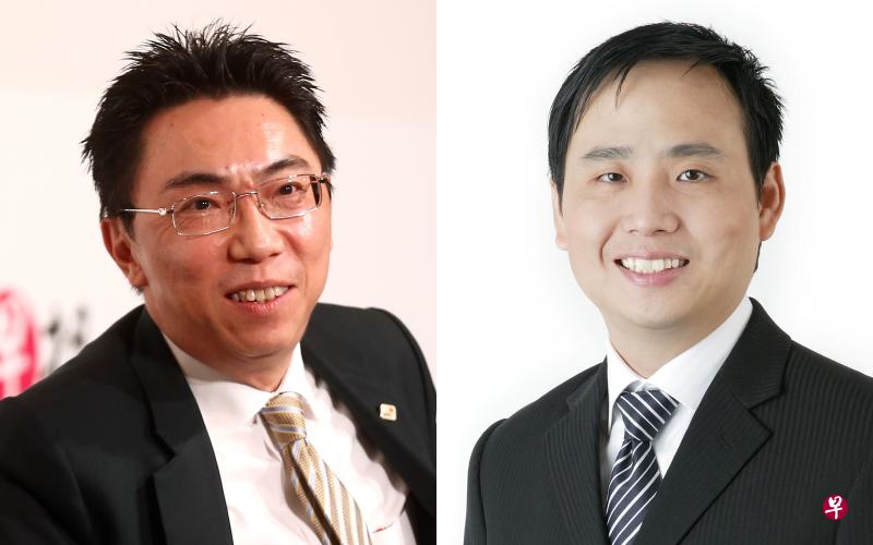 普华永道（PwC）新加坡亚太企业家客戶部主管吴绍均和企业家客戶部税务服务合伙人李柯龙。