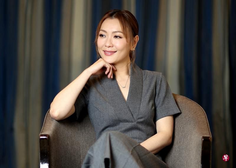 田蕊妮坦言没能封后有些失望。（龙国雄摄）