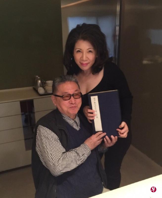陈文茜（右）与李敖是相交40年的挚友。（互联网）