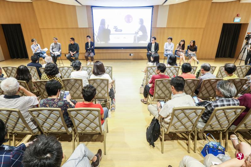 《六封信》对话会（档案照）