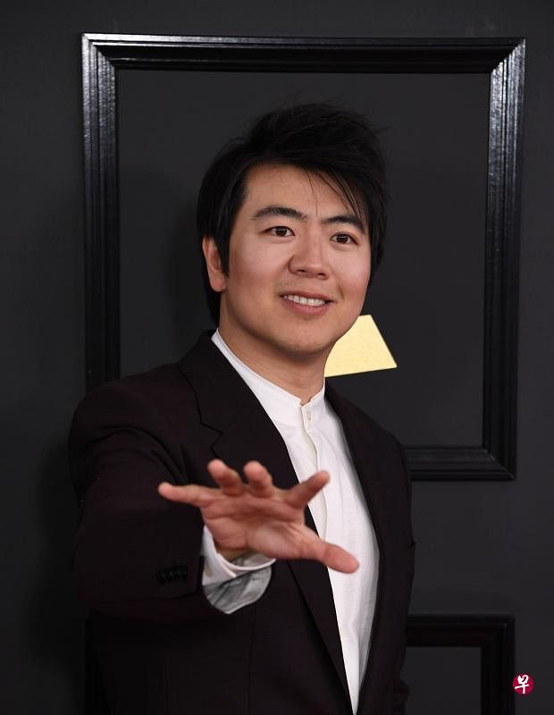 郎朗是极少数能在贝一第一乐章以右手用八度滑音glissando完成的钢琴家。（法新社）