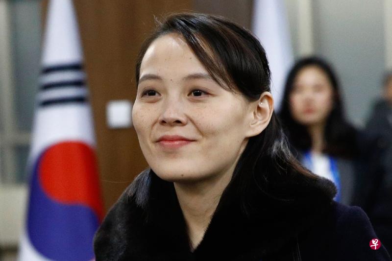 金与正虽隶属宣传煽动部，但工作范围涉及韩朝关系、外交等各个领域。（法新社）