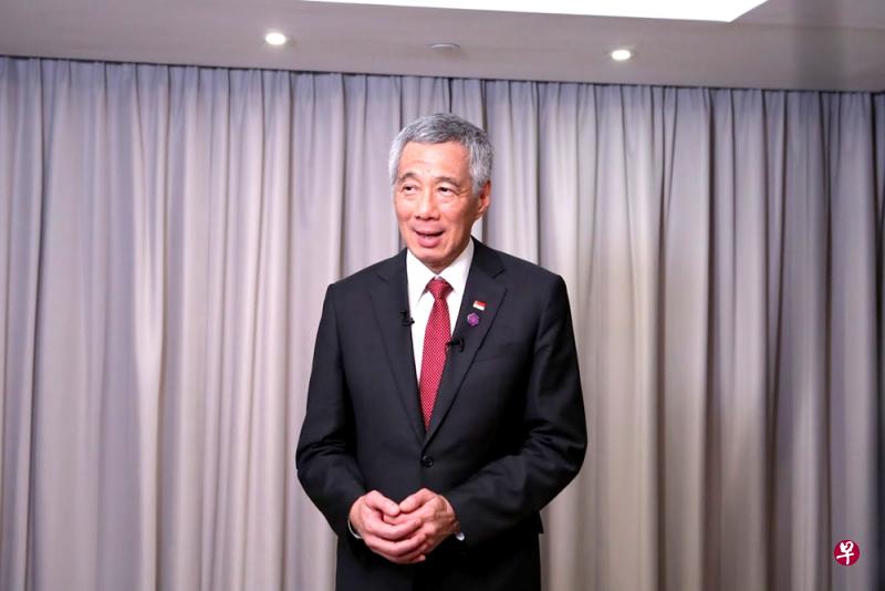 李显龙总理今天参加政府施政方针时指出，第四代部长合作、学习如何相辅相成、共同决策和承担后果，比谁会是总理接班人更重要。（新闻及通讯部提供）