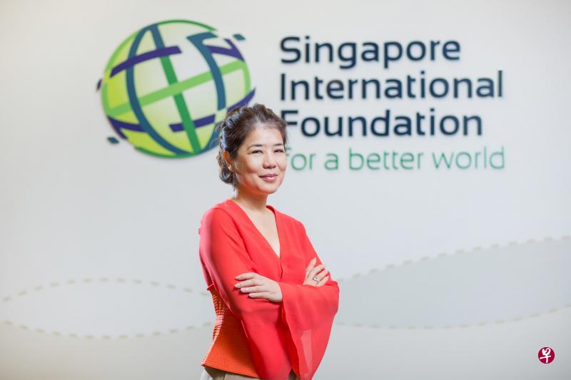 新加坡国际基金会执行理事长陈丽娟：许多到国外参与计划的国人告诉我，他们在「施」的同时，也是「受」的一方。（新加坡国际基金会提供）