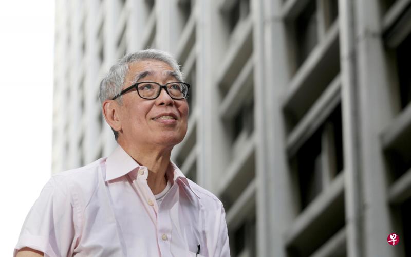 蔡和平说，一些人做现场节目会害怕，但他从来没有怕过。（档案照）