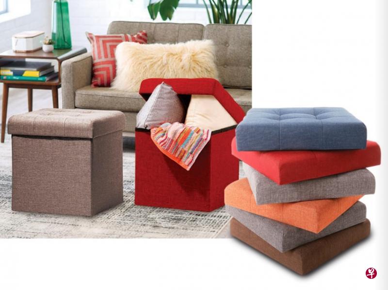 Smart Living Ottoman坐垫。