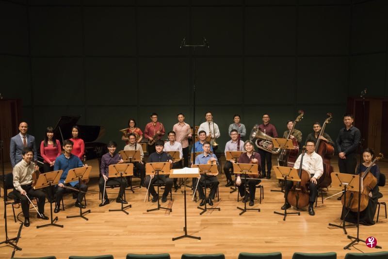 优美旋律室内乐团为作曲家提供发表作品平台。（乐团提供）